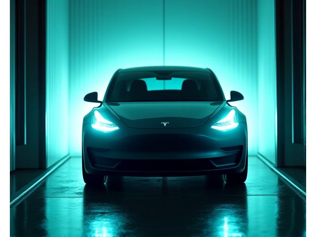 Vehicle being scanned by intelligent 3D sensors for precise wash