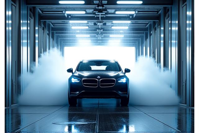 State-of-the-art touchless car wash system